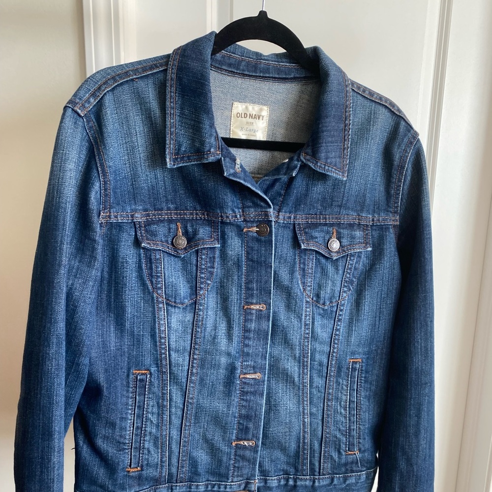 Old Navy Dark Denim Jacket